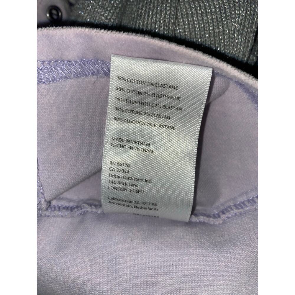 Urban Outfitters BDG Lavender Corset Crop Top Velvet Bustier Zip Front S NWT - Picture 6 of 12
